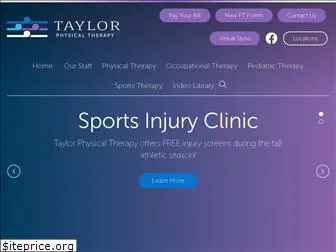 taylorphysicaltherapy.com