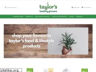 taylorshealthygrocers.com.au