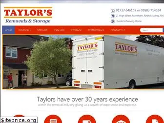 taylorsremovals.co.uk