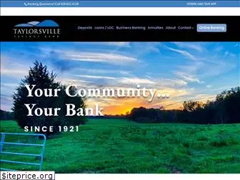 taylorsvillesavings.com