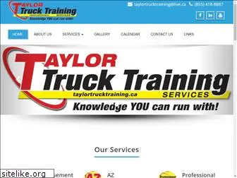 taylortrucktraining.ca