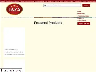 tazaproducts.com