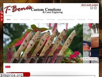 tbonescustomcreations.com