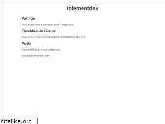 tclementdev.com
