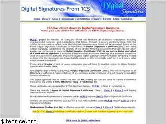 tcsdigitalsignature.com