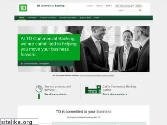 tdcommercialbanking.com