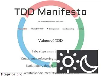 tddmanifesto.com