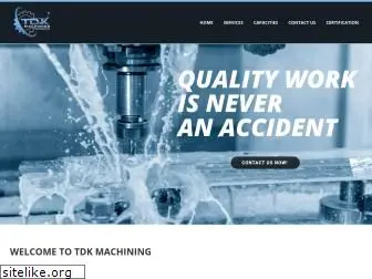 tdkmachining.com