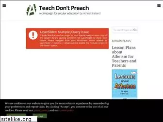 teachdontpreach.ie