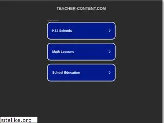 teacher-content.com