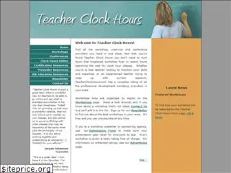 teacherclockhours.com