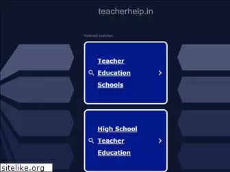 teacherhelp.in