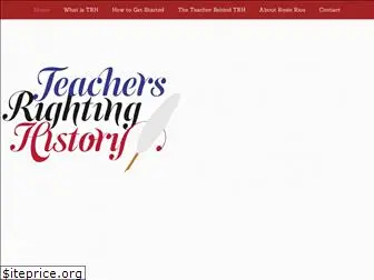 teachersrightinghistory.org