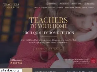 teacherstoyourhome.co.uk