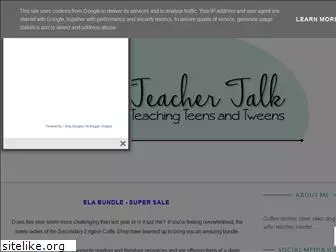 teachertalk-addie.blogspot.com