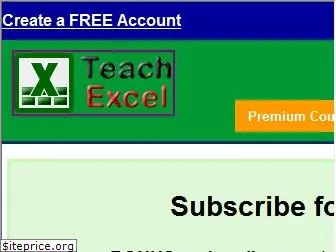 teachexcel.com