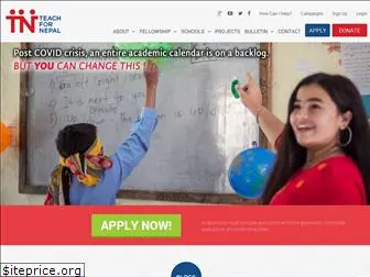 teachfornepal.org