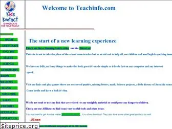 teachinfo.com