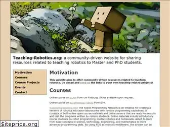 teaching-robotics.org