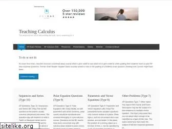www.teachingcalculus.com