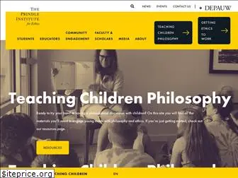 teachingchildrenphilosophy.org