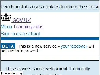 teachingjobs.education.gov.uk