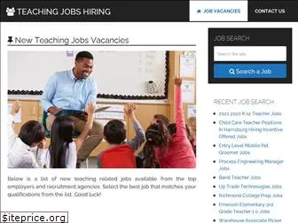 teachingjobshiring.com