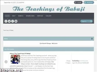 teachingsofbabaji.com