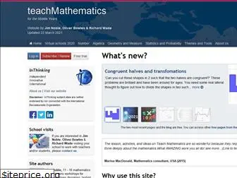 teachmathematics.net