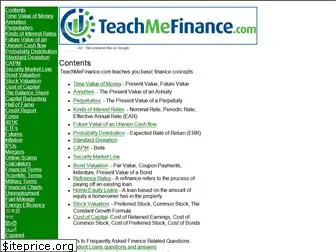 teachmefinance.com