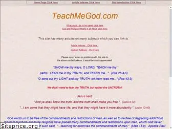 teachmegod.com