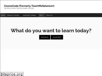 teachmeselenium.com