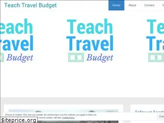 teachtravelbudget.com