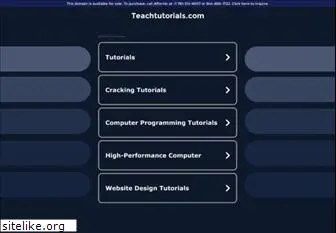 teachtutorials.com
