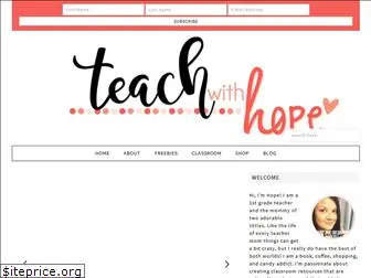 teachwithhope.com