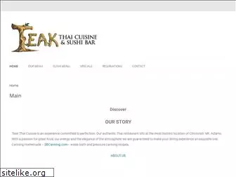 teakthaicuisine.com