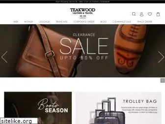 teakwoodleathers.com