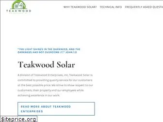 teakwoodsolar.com