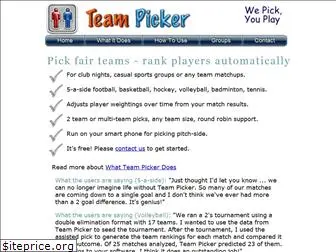 team-picker.com