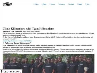 teamkilimanjaro.com