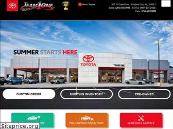 teamonetoyota.com