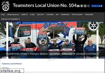 teamsterslocal104.com