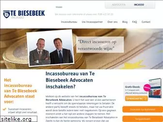 tebiesebeekincasso.nl