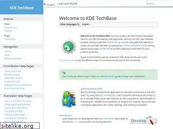 techbase.kde.org