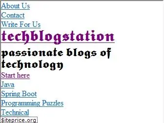 www.techblogstation.com