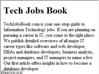 techjobsbook.com