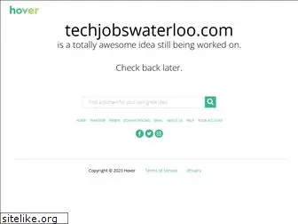 techjobswaterloo.com