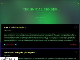 technicalxender.blogspot.com