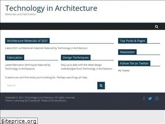 technologyinarchitecture.com