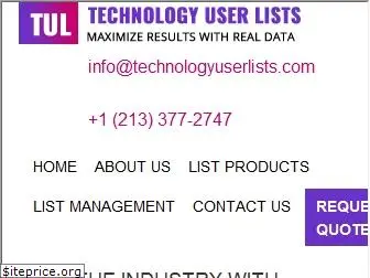 technologyuserlists.com